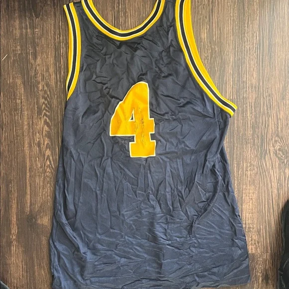 Vintage Champion Chris Webber Michigan Wolverines Basketball Jersey - Picture 2 of 2